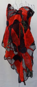 Desert Peas (wrap/stole)    